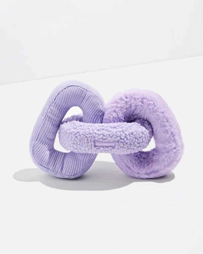 Chew Chain Squeaker Dog Tug Toy in Lilac - Image 3