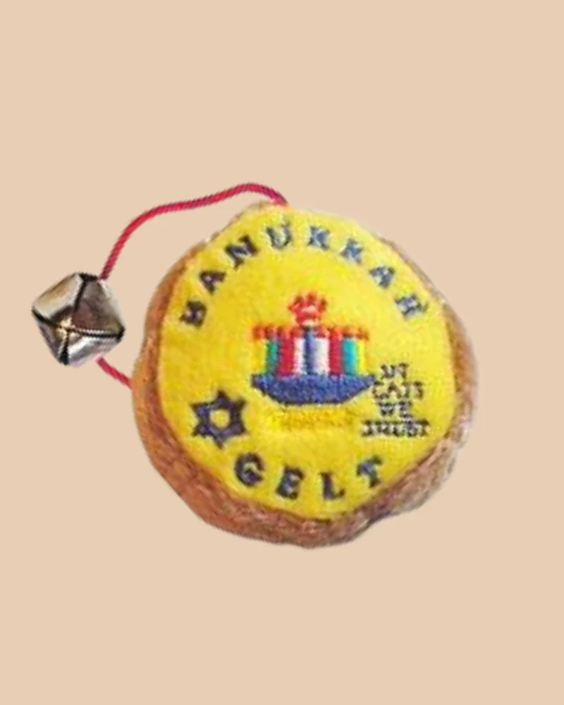 Hanukkah Gelt Cat Toy