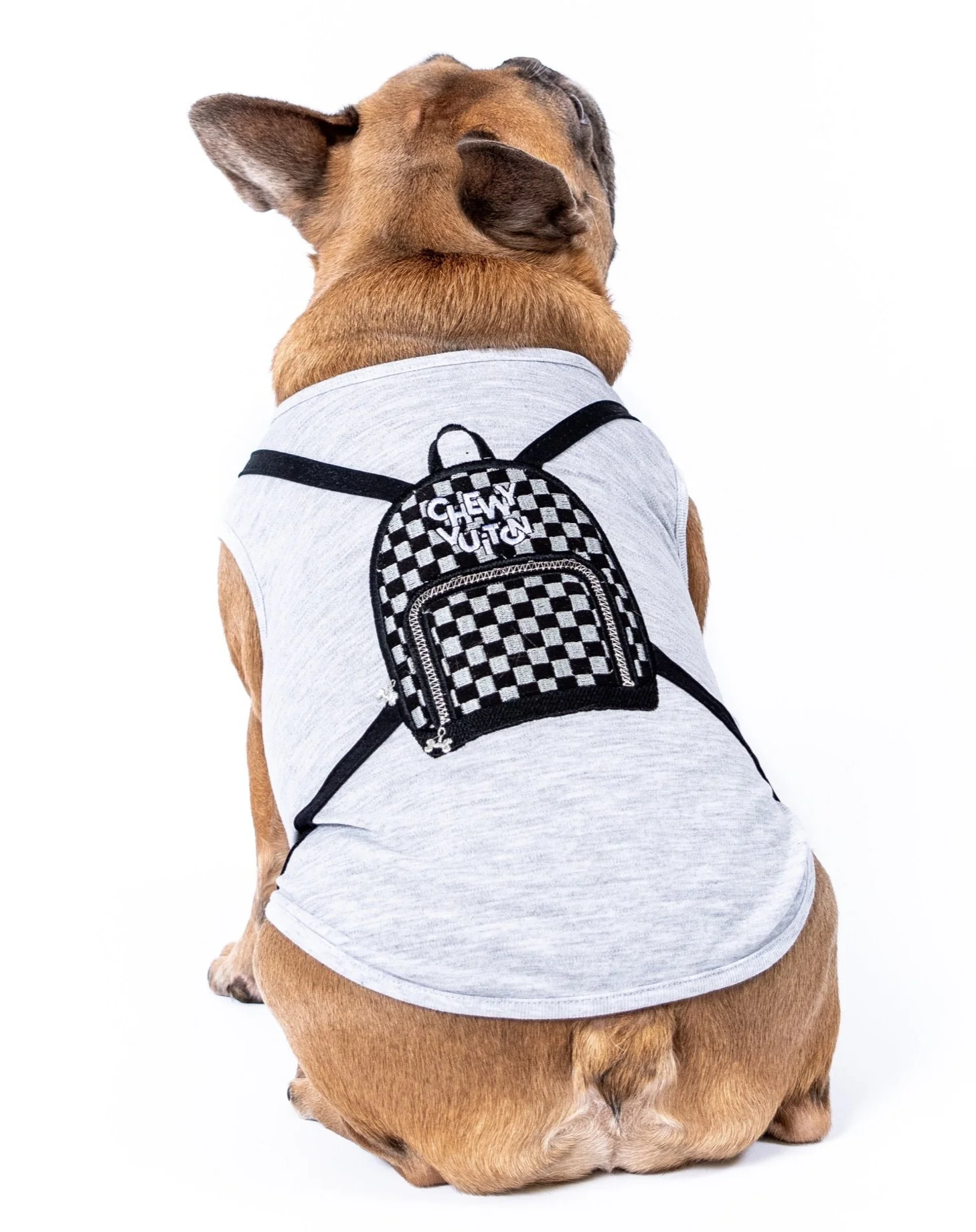 Chewy Vuiton Dog Tee (Made in Peru) (FINAL SALE) - Image 2
