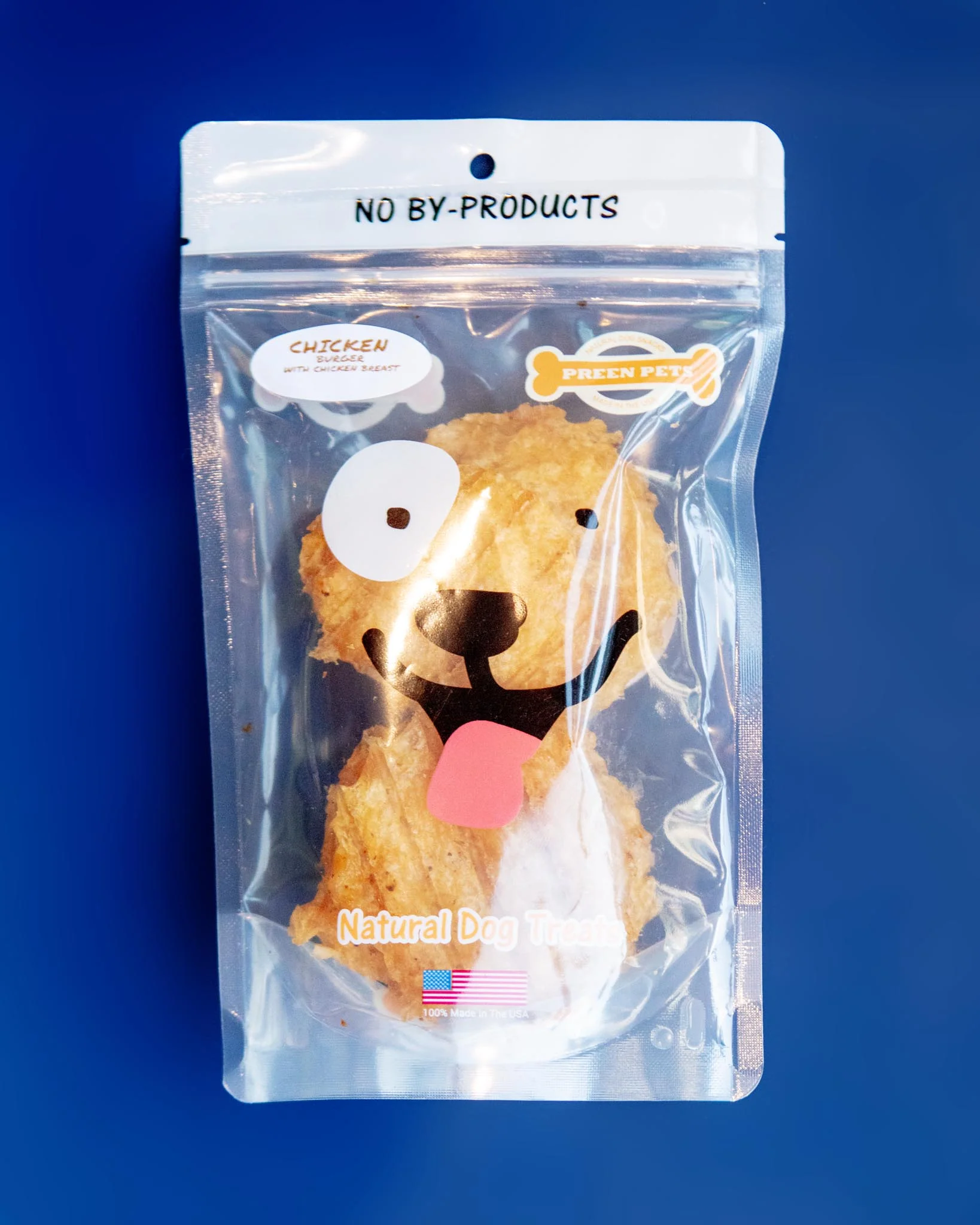 Chicken Burger Dog Treats (Made in the USA)