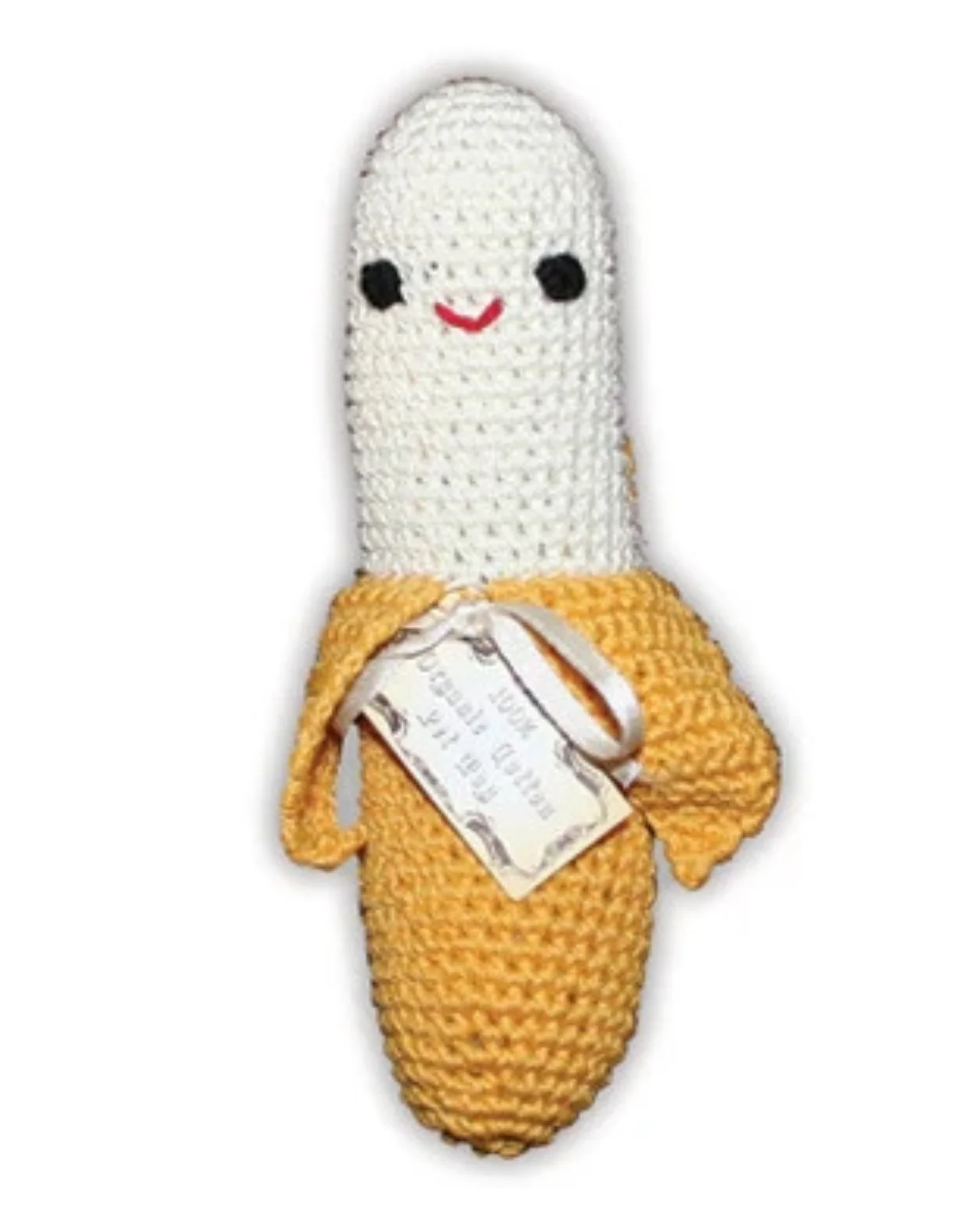 Chiquito Banana Organic Cotton Knit Dog Toy - Image 2