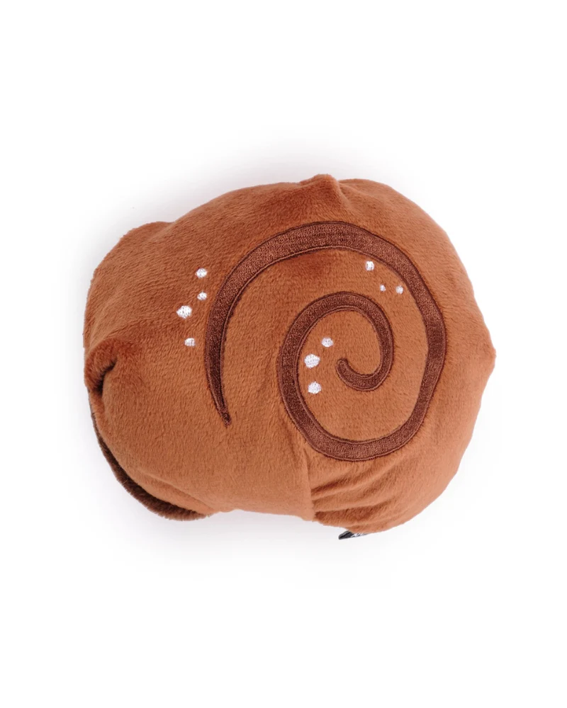 Cinnamon Roll Squeaky Snuffle Dog Toy - Image 4