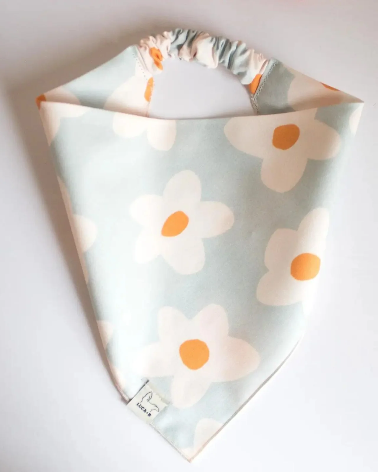 Cloud Daises Dog Bandana (Made In the USA) - Image 3