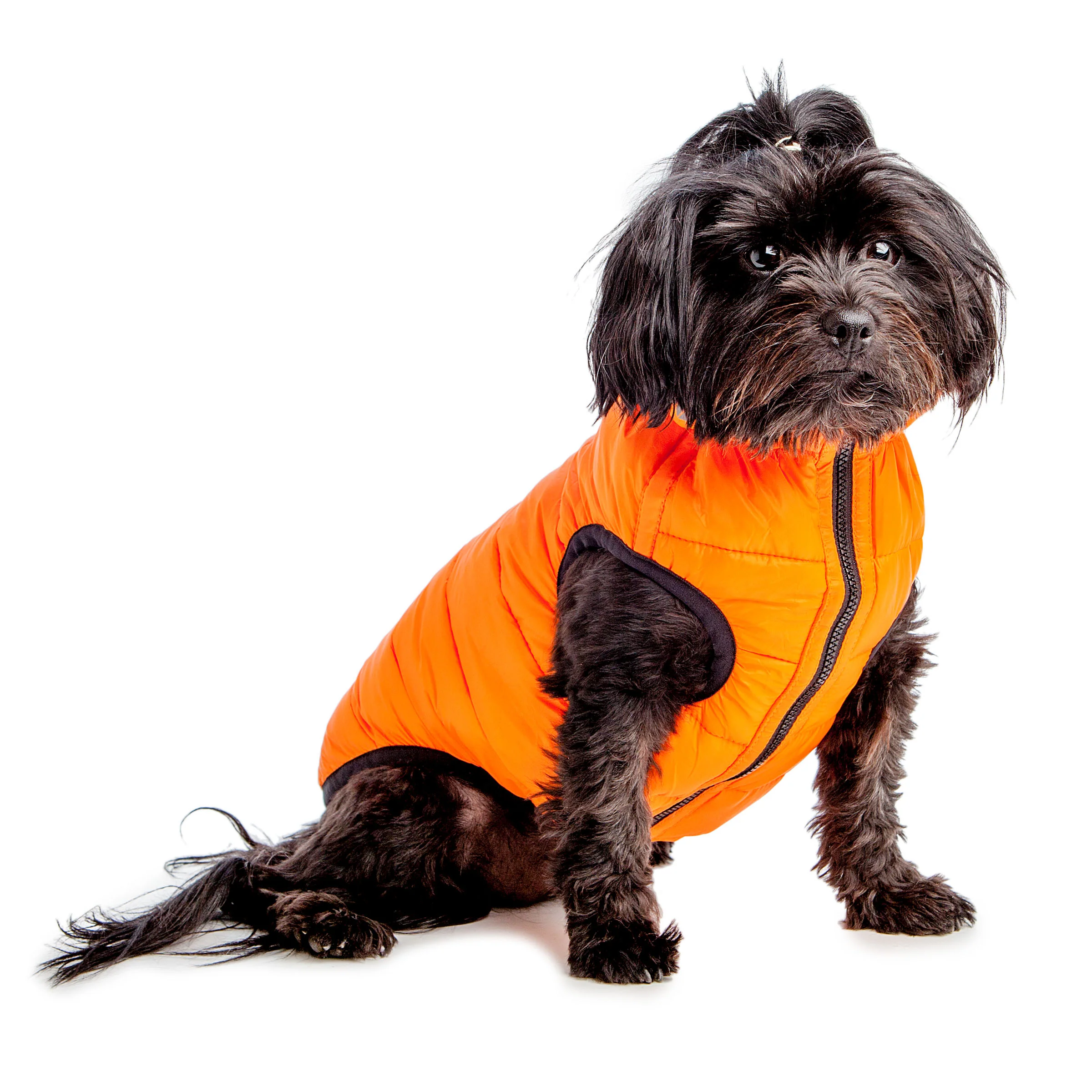 COLLAR BRAND | Reversible AiryVest Lumi in Tangerine + Glow-in-the-Dark Mint (with Harness Hole) - Image 7