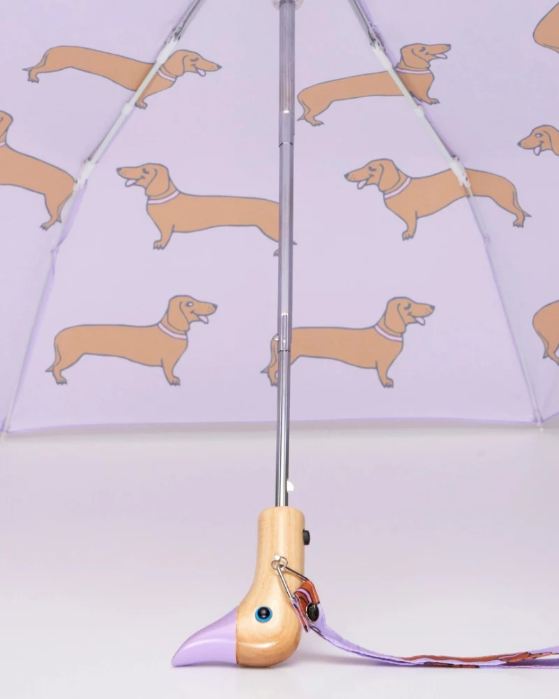 Compact Eco-Friendly Umbrella (in Doxie, Frenchie, Corgi, Matisse, Arty Cats) - Image 15