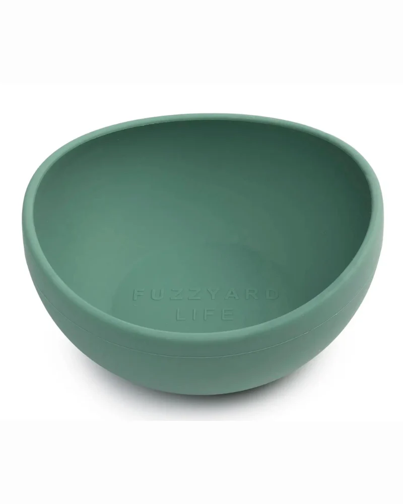 Silicone Dog Bowl in French Blue (FINAL SALE) - Image 3