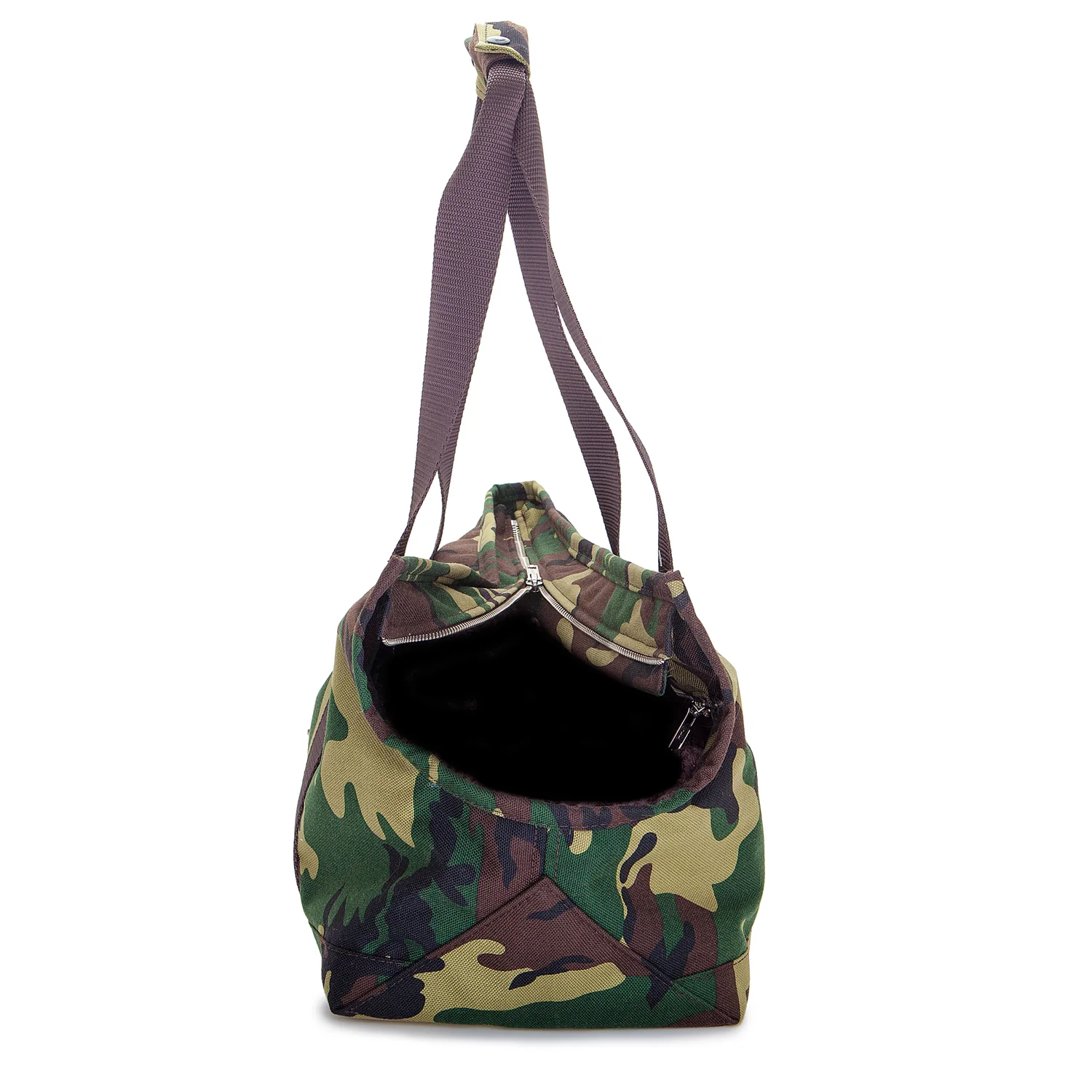 Cordura Zipper Tote in Camo (Made in the USA) (Direct Ship) - Image 3