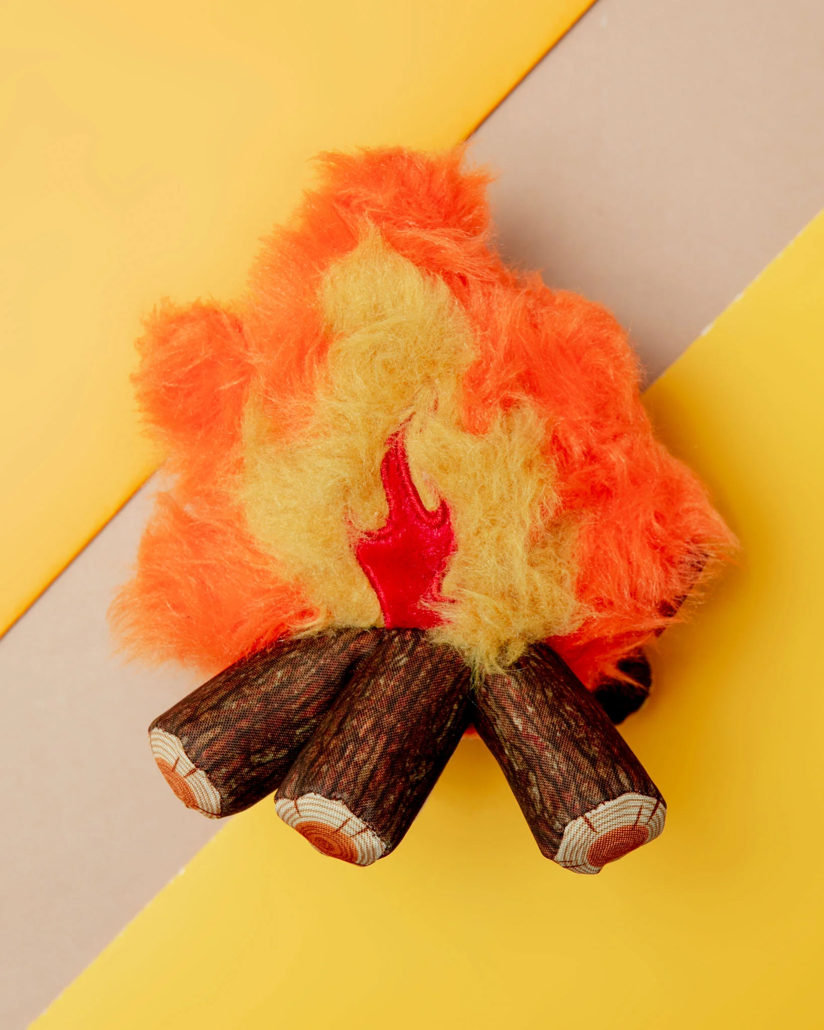 Cozy Campfire Squeaker Dog Toy << FINAL SALE >>