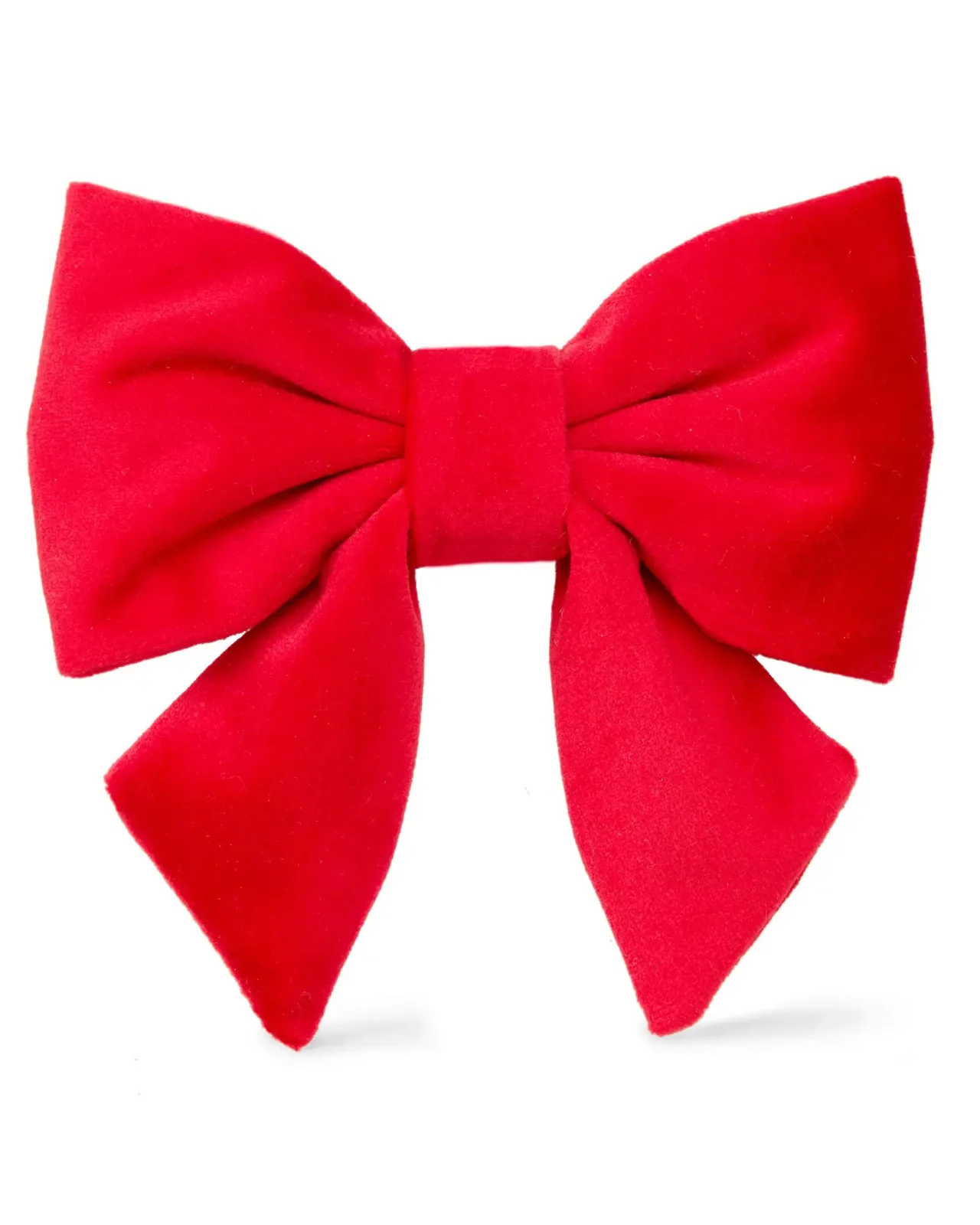Cranberry Velvet Dog Bow (Made in the USA) - Image 3