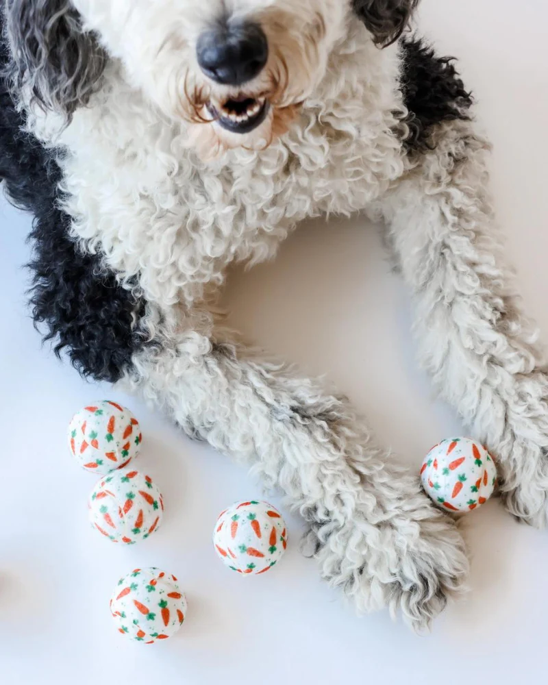 Cutest Carrots Tennis Ball (Mini or Regular Size) - Image 3