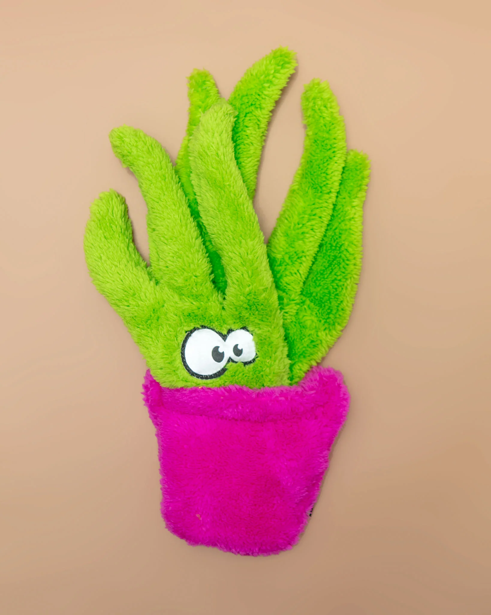 Potted Aloe Vera Unstuffed Dog Toy (Made in the USA) << CLEARANCE >>