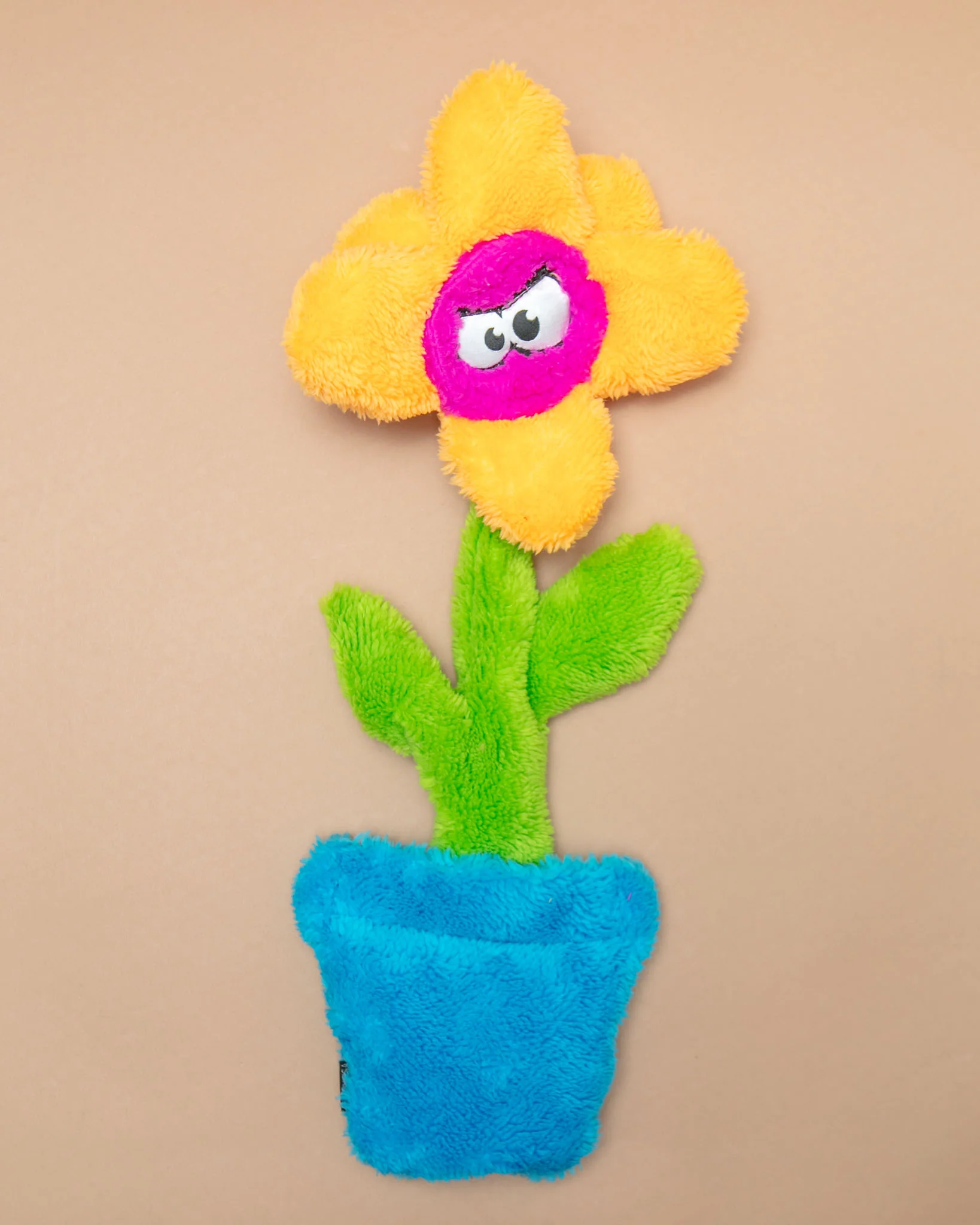 Pretty Potted Flower Unstuffed Dog Toy (Made in the USA) << FINAL SALE >> - Image 2
