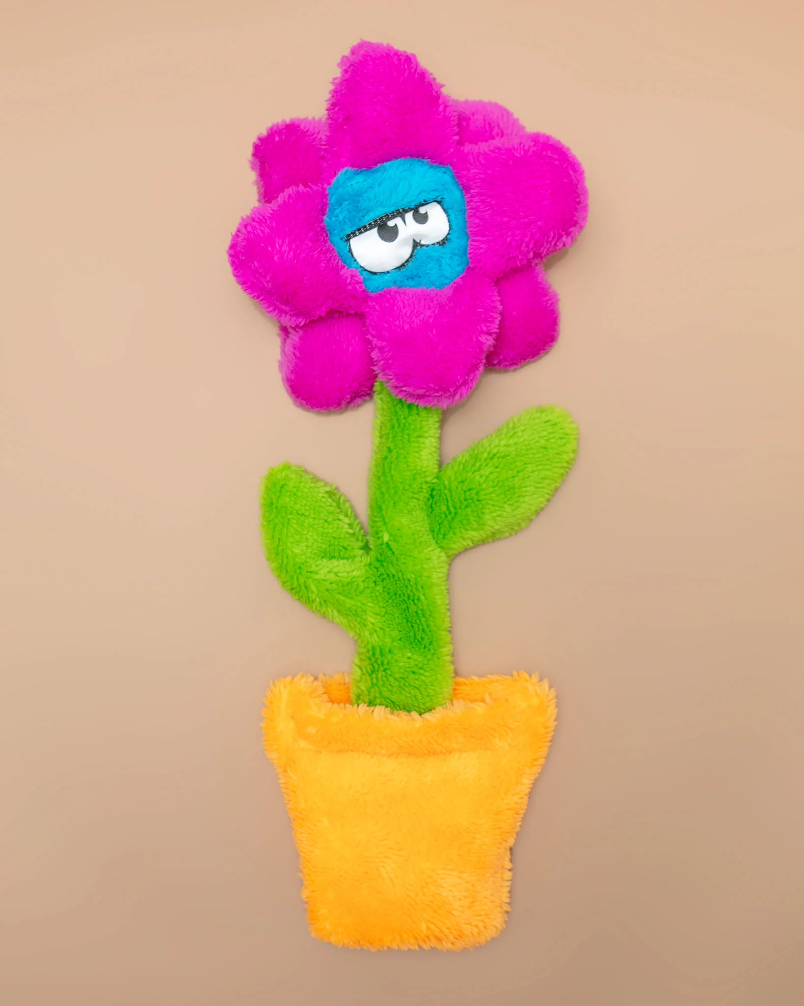 Pretty Potted Flower Unstuffed Dog Toy (Made in the USA) << FINAL SALE >> - Image 3