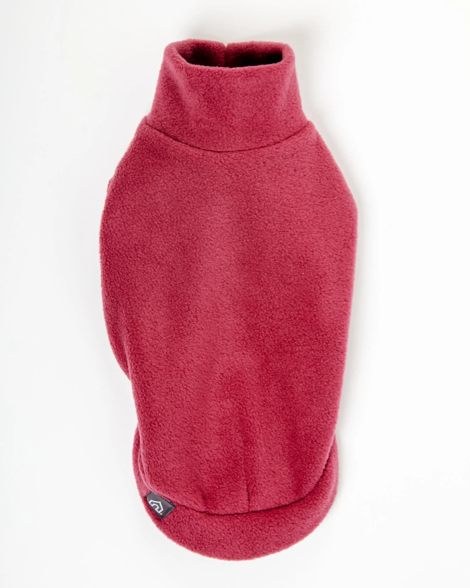 Dachshund Fleece Jumper in Dusty Rose (Made in the UK) - Image 2