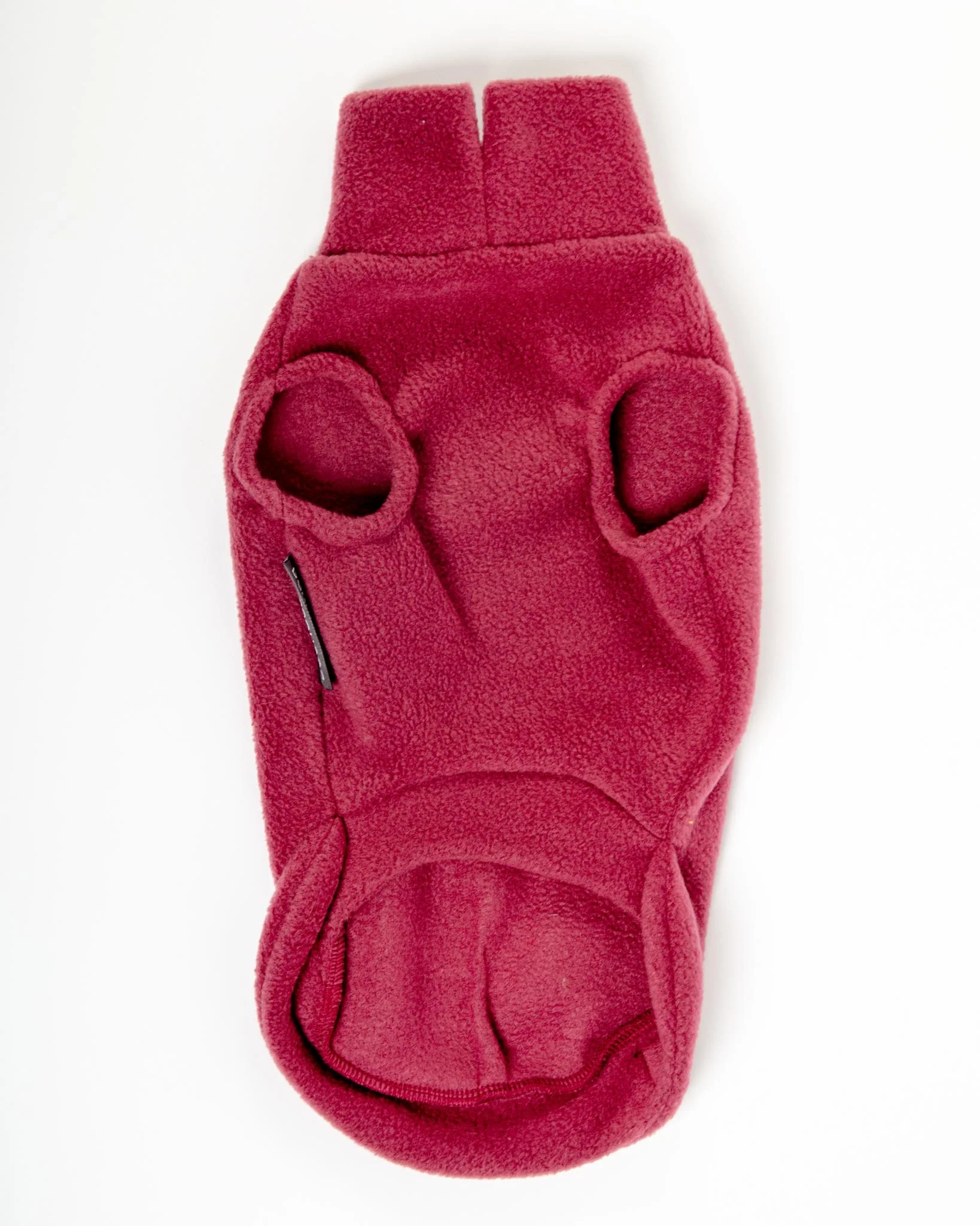 Dachshund Fleece Jumper in Dusty Rose (Made in the UK) - Image 3