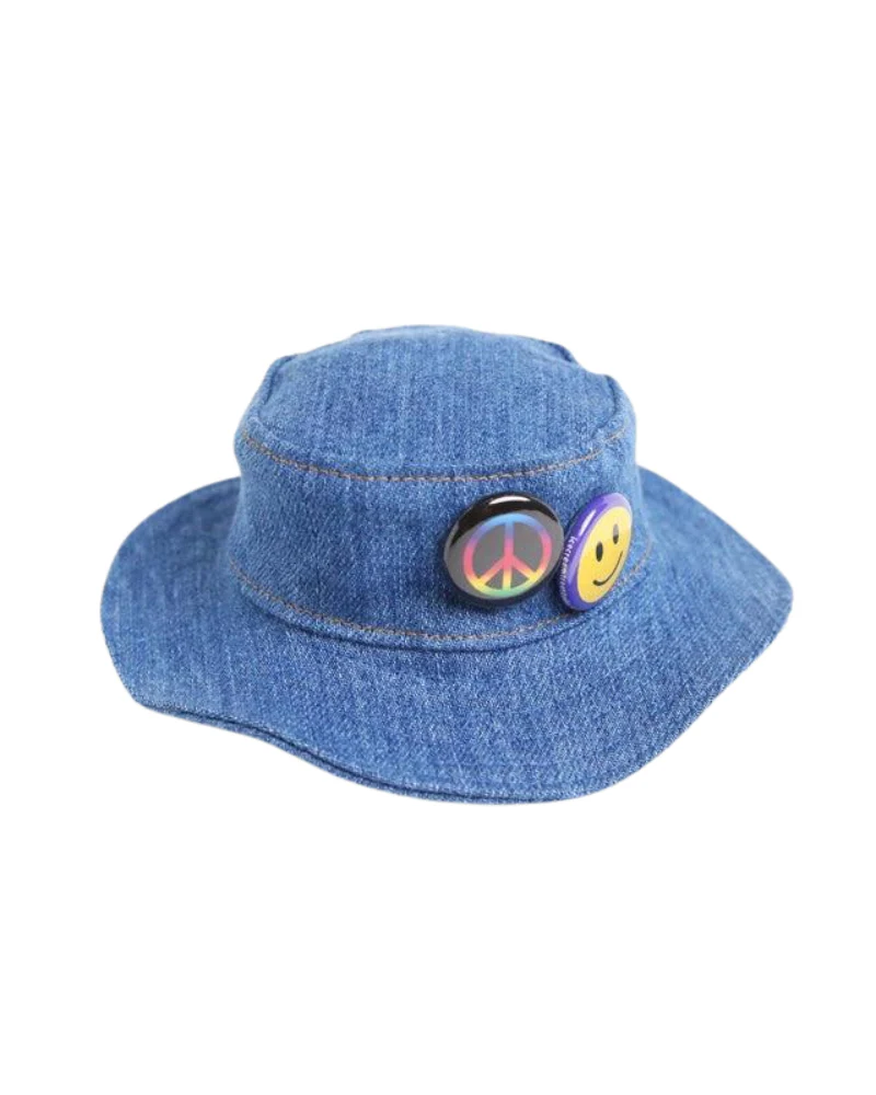 Denim Pet Bucket Hat (Made in the USA) - Image 5