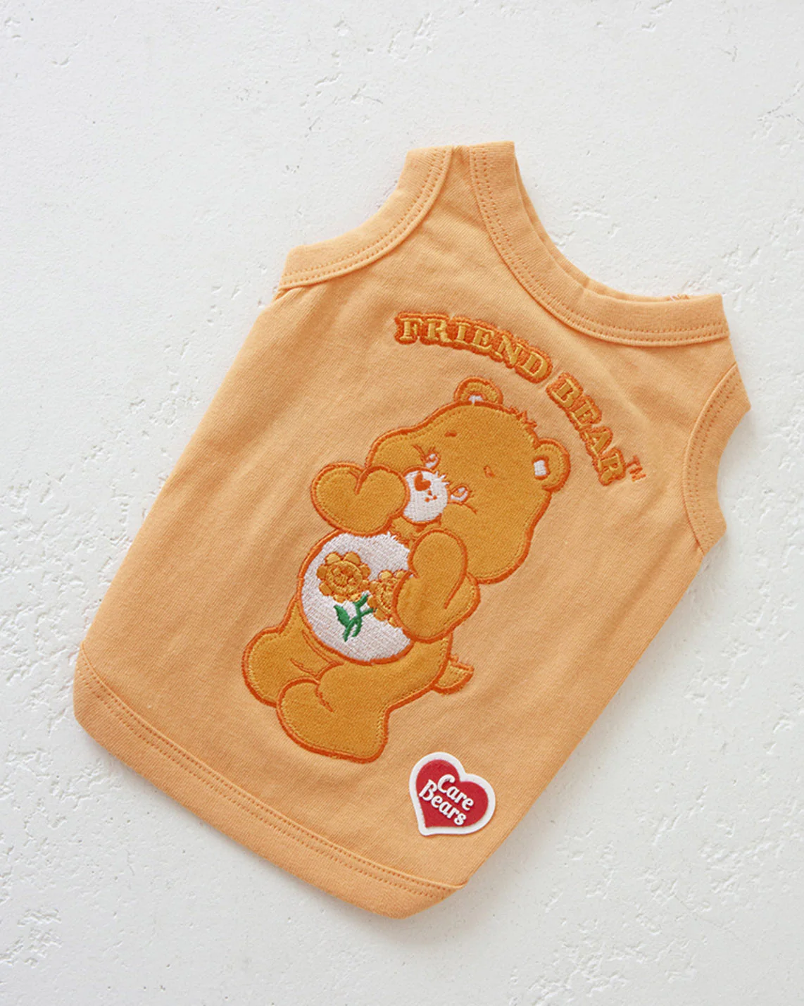 Care Bear Sleeveless Tank Top - Friend Bear in Peach (FINAL SALE) - Image 5
