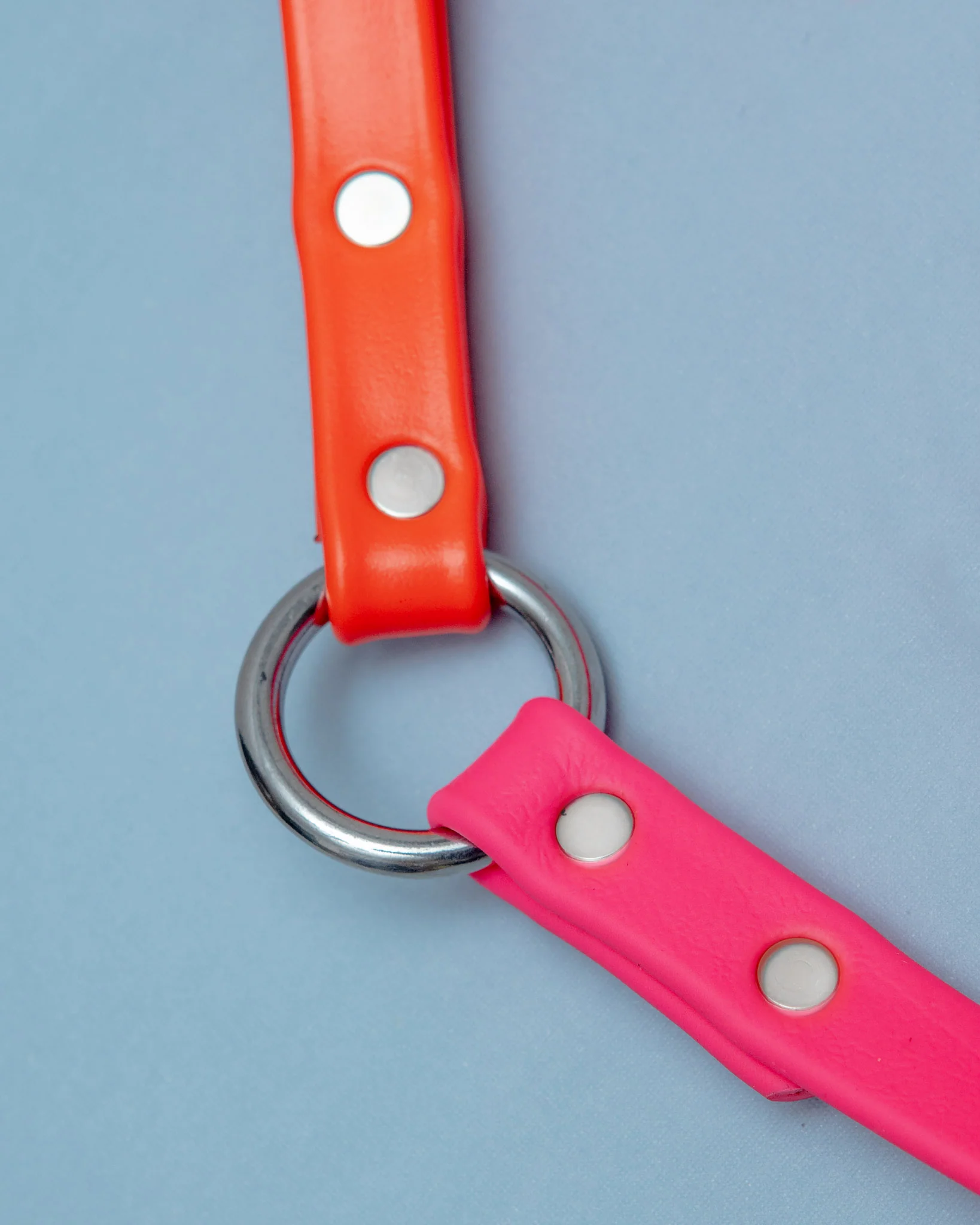 City Leash in Neon Pink & Neon Orange (4 or 6 Foot) (Made in the USA) - Image 5