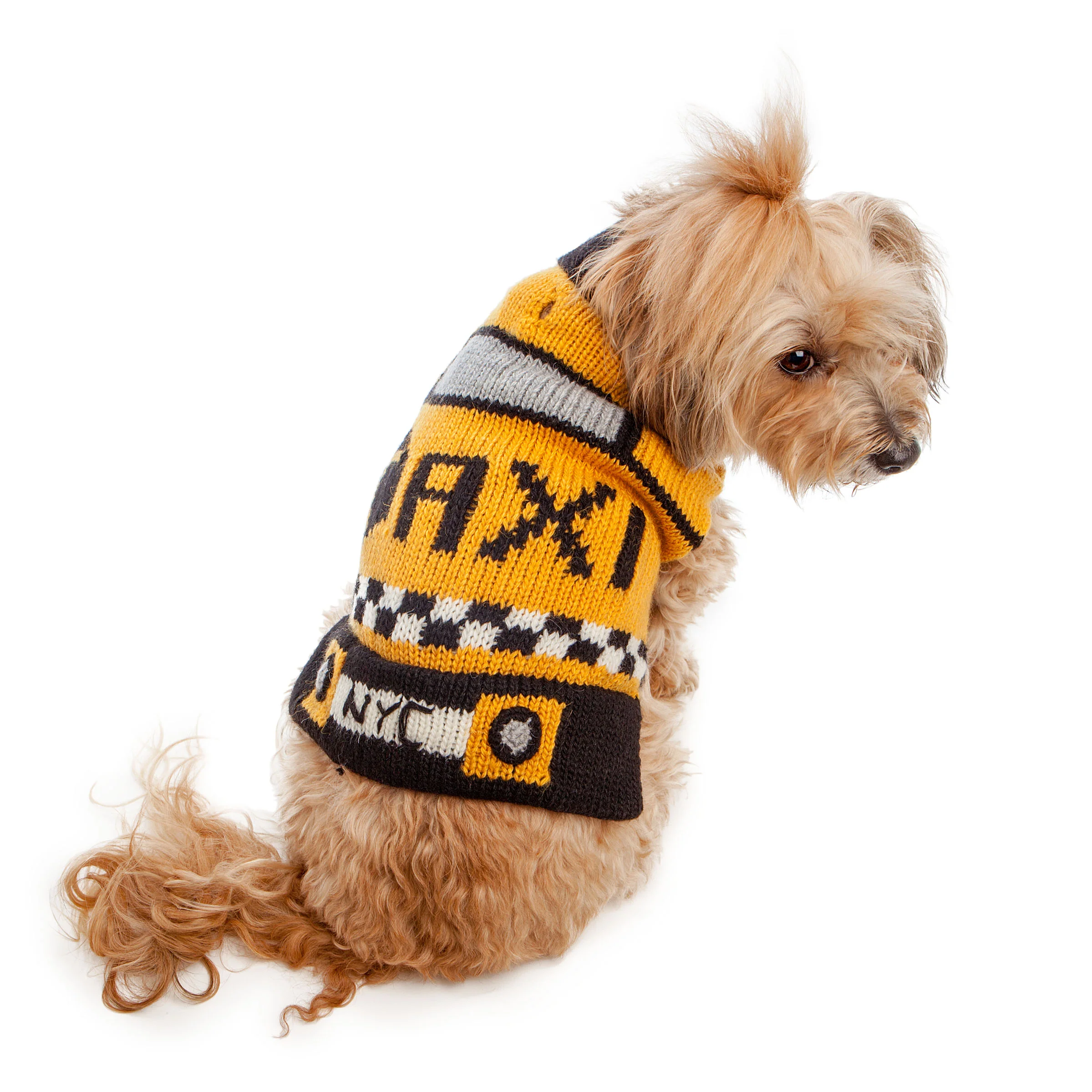 NYC Taxi Handknit Dog Sweater (Dog & Co. Exclusive) (FINAL SALE) - Image 7