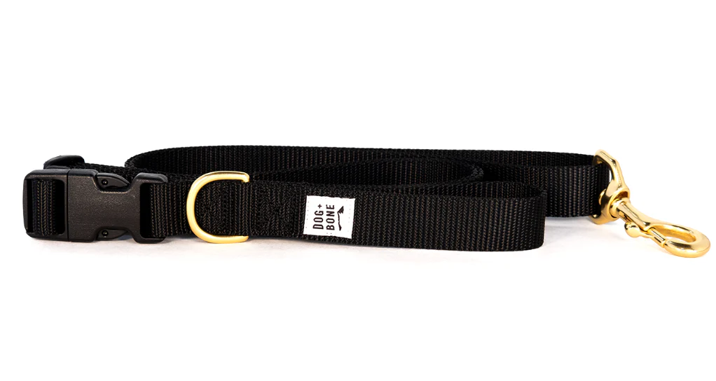 DOG + BONE | Adjustable Leash in Black