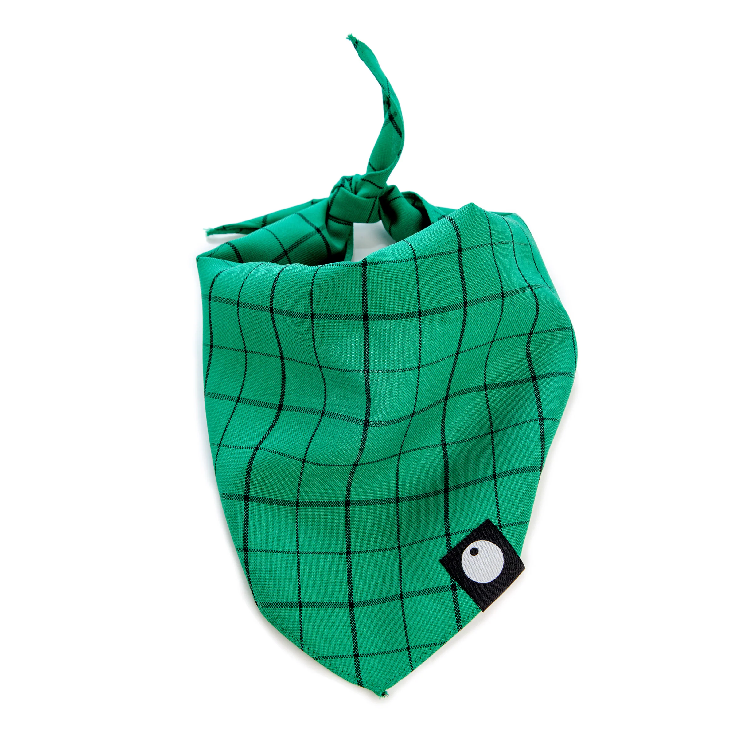 Check Bandana in Green - Image 2