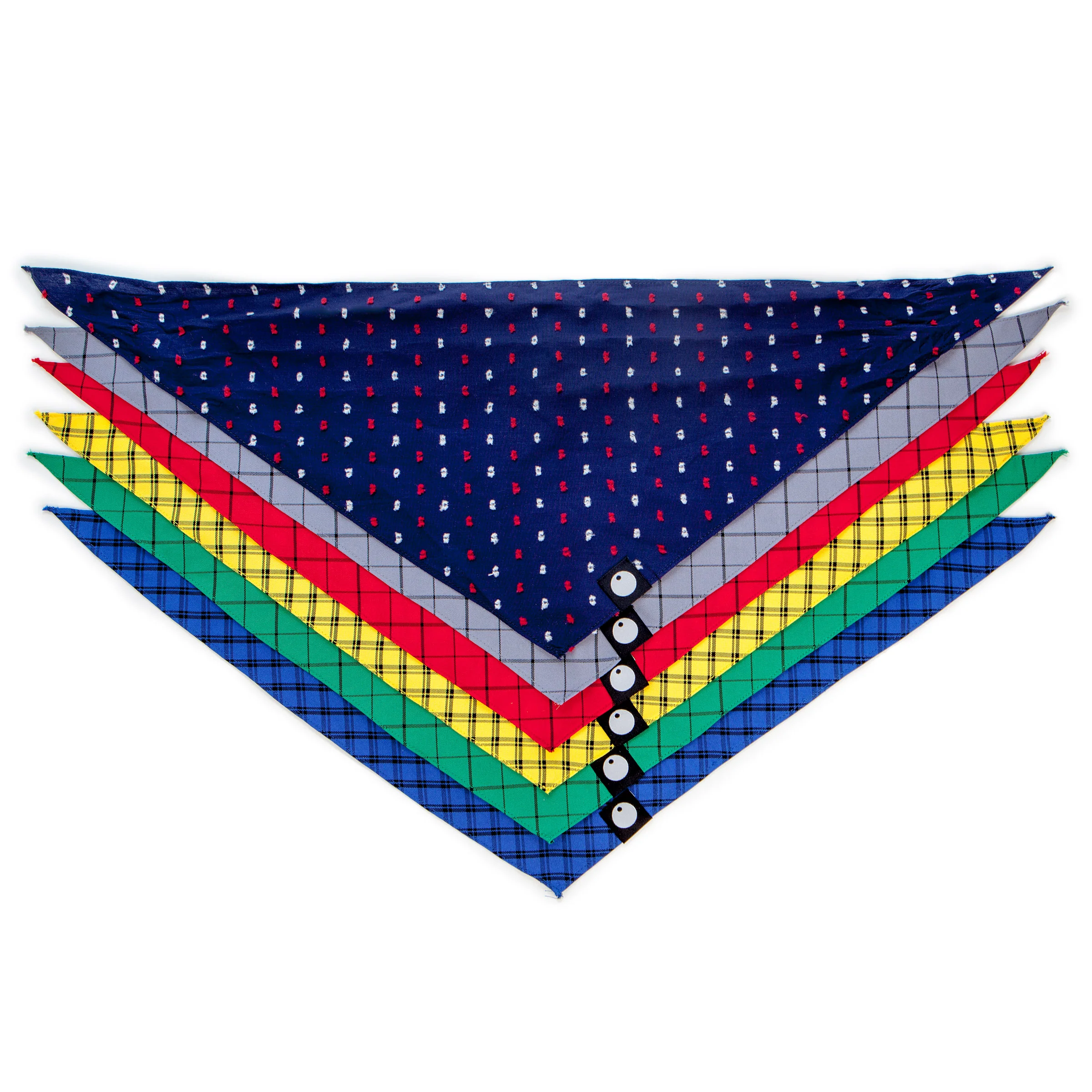DOG & CO. | Check Bandana in Red - Image 3