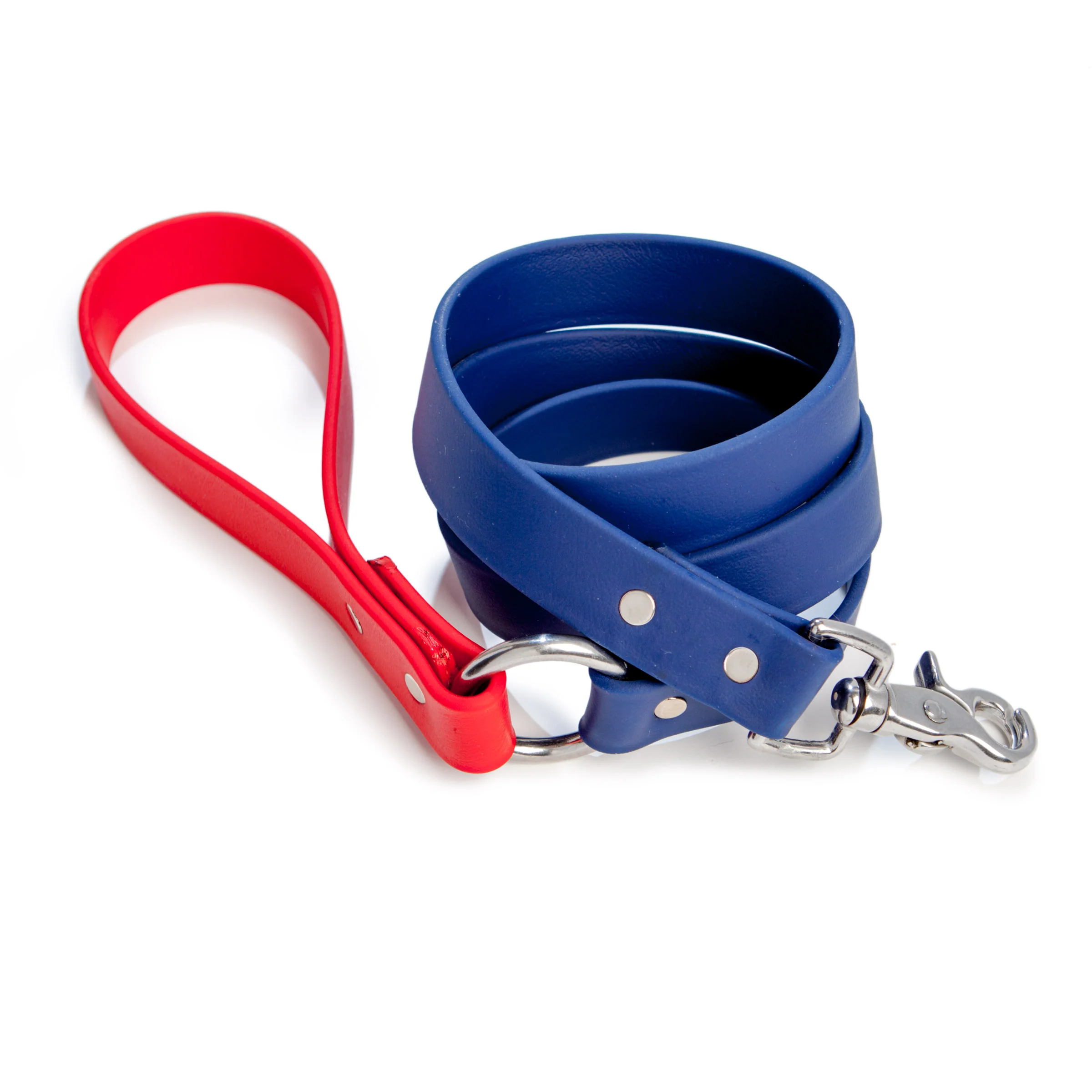 City Leash in Red & Navy - Image 2