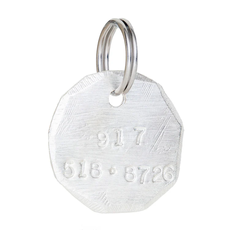 DOG & CO. | Round Dog Tag in Silver (custom) - Image 2