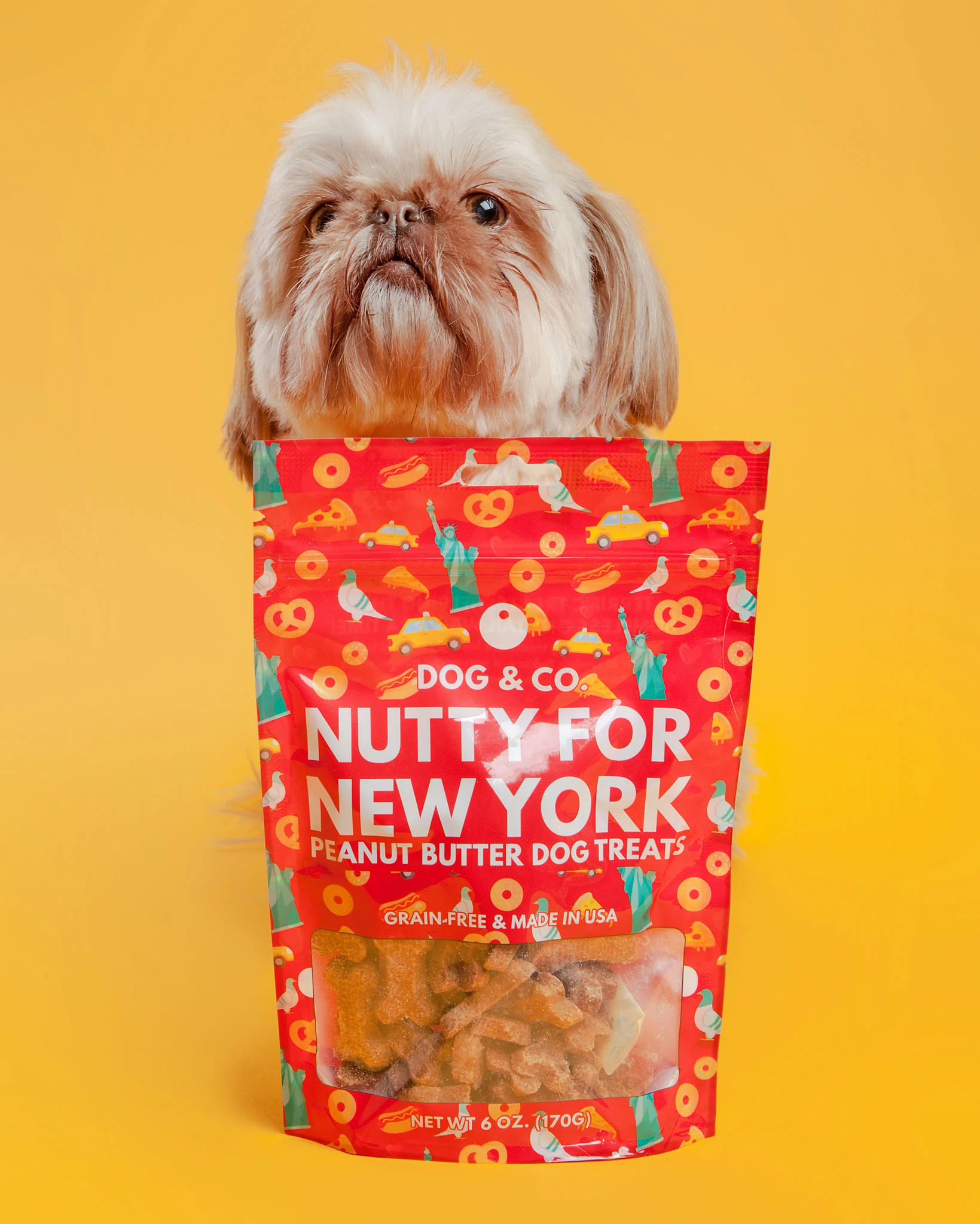 Nutty for New York Peanut Butter Dog Treats