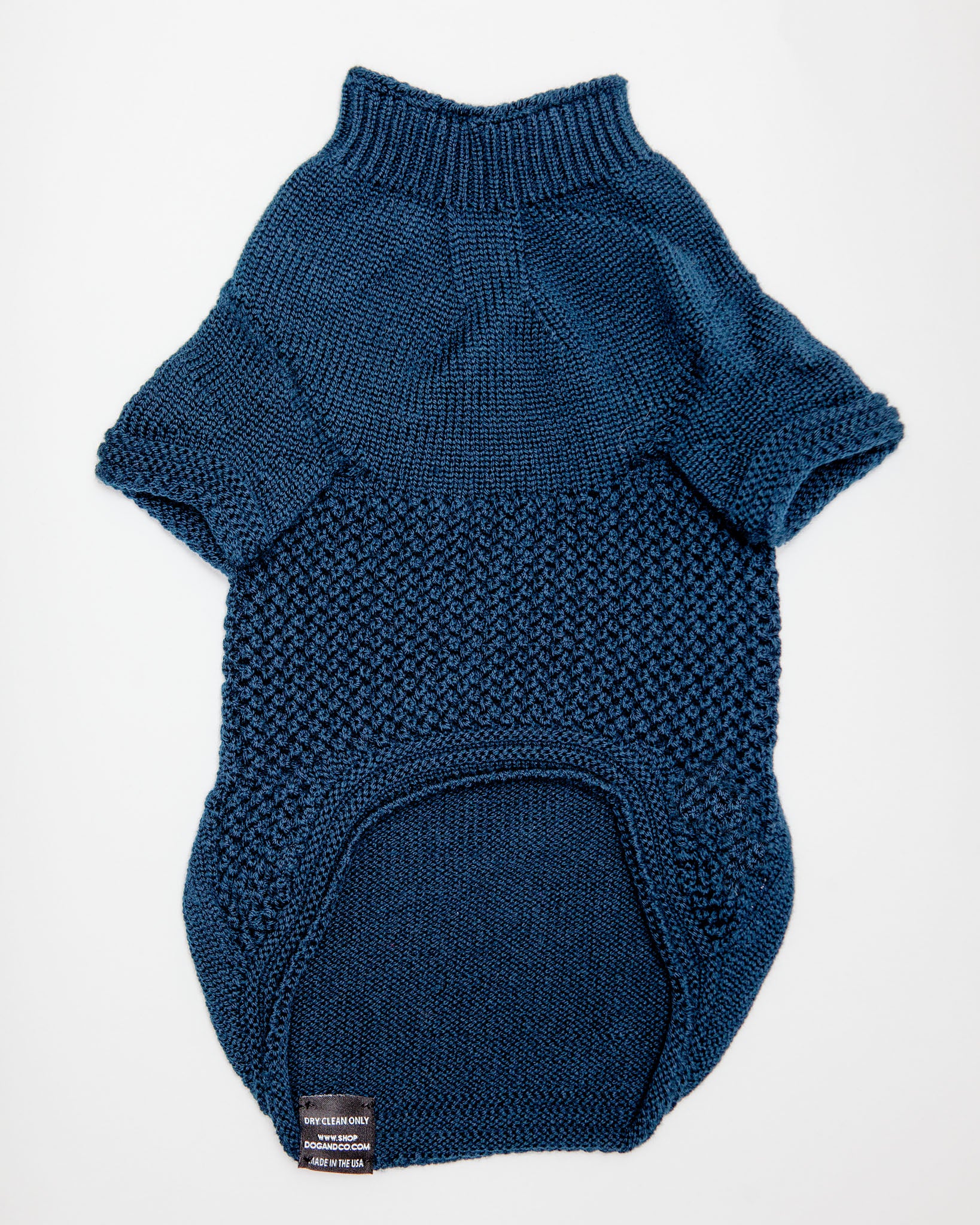 The Mabel Dog Sweater in Nightjar Green (FINAL SALE) - Image 2