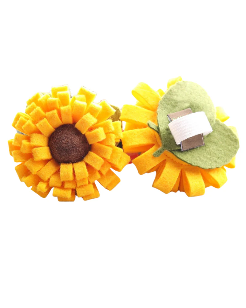 Dog Collar Sunflower (Made in the USA) - Image 5