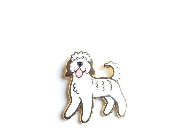 DOGGIE DRAWINGS | Doodle Enamel Pin