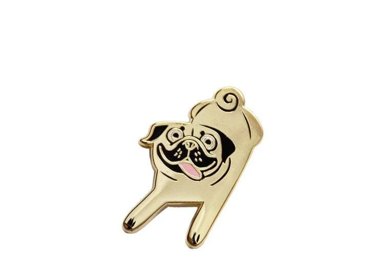 Pug Enamel Pin