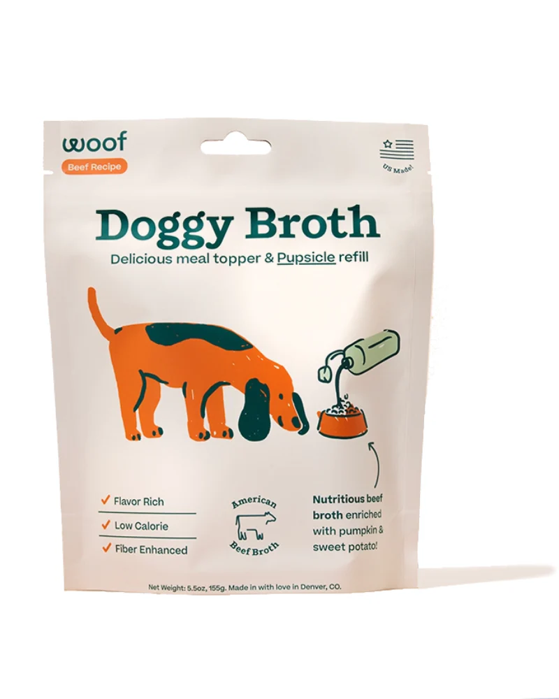 Doggy Broth Meal Enhancer (Made in the USA)