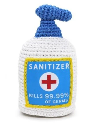 Hand Sanitizer Organic Knit Dog Toy (FINAL SALE) - Image 5