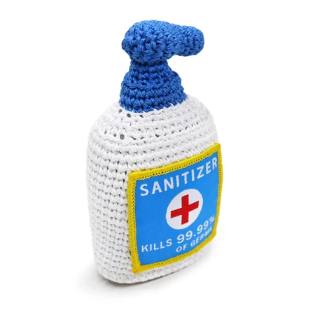 Hand Sanitizer Organic Knit Dog Toy (FINAL SALE) - Image 6