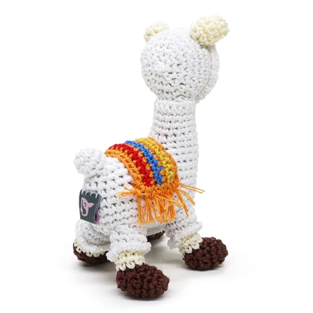 Mama Llama Organic Knit Dog Toy - Image 4