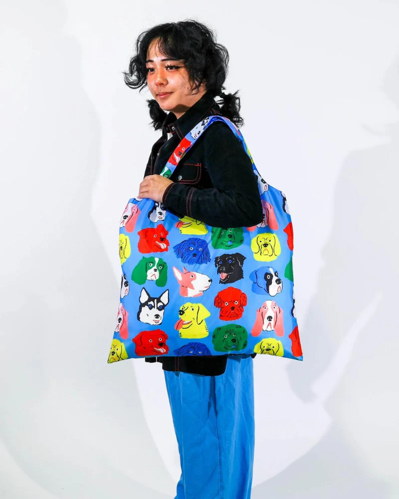 Dogs Art Sack (Reusable Tote Bag) - Image 2