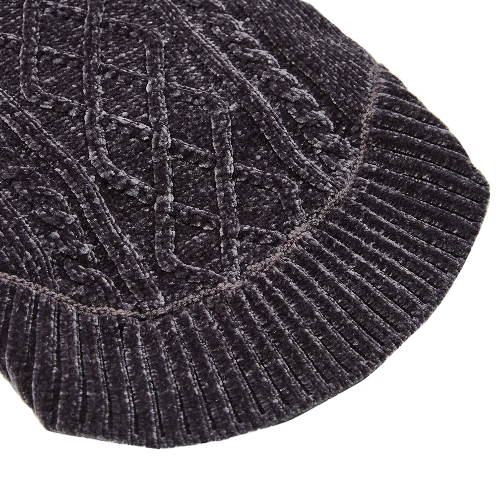 Cozy Chenille Sweater in Chic Grey - Image 4