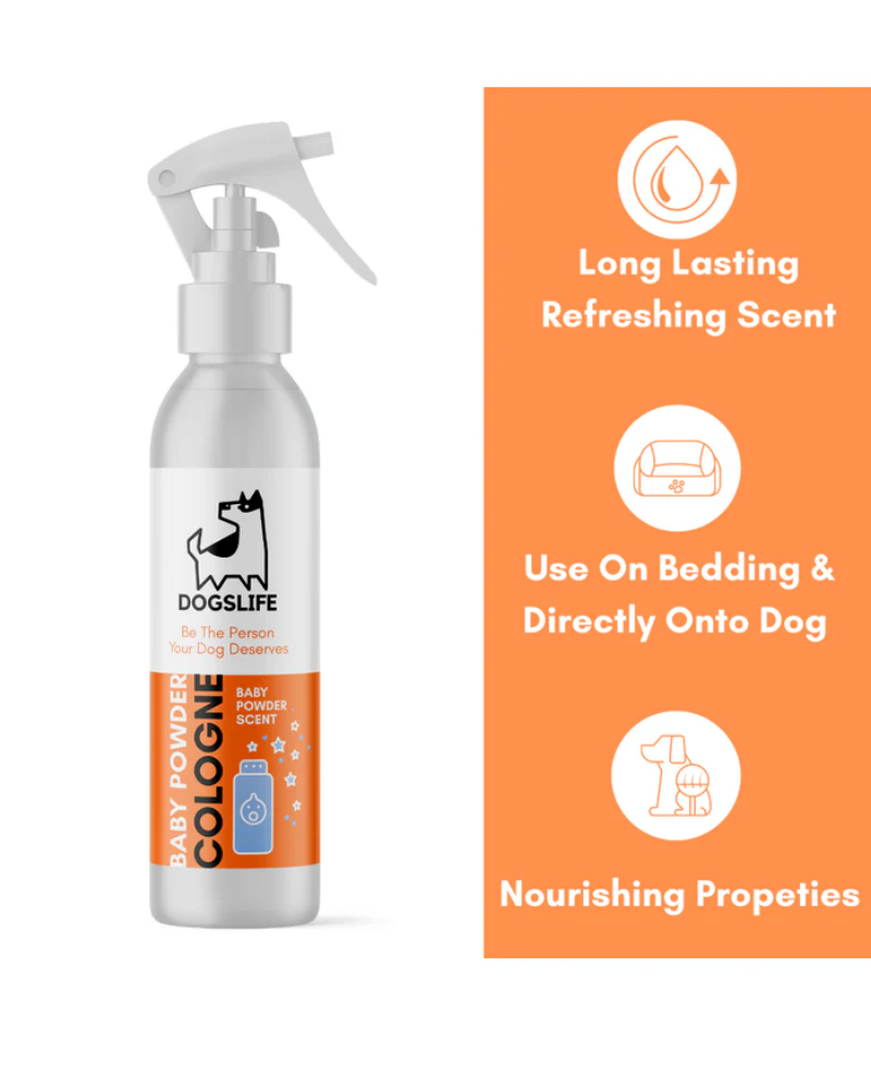Dog Cologne in Baby Powder Scent - Image 4