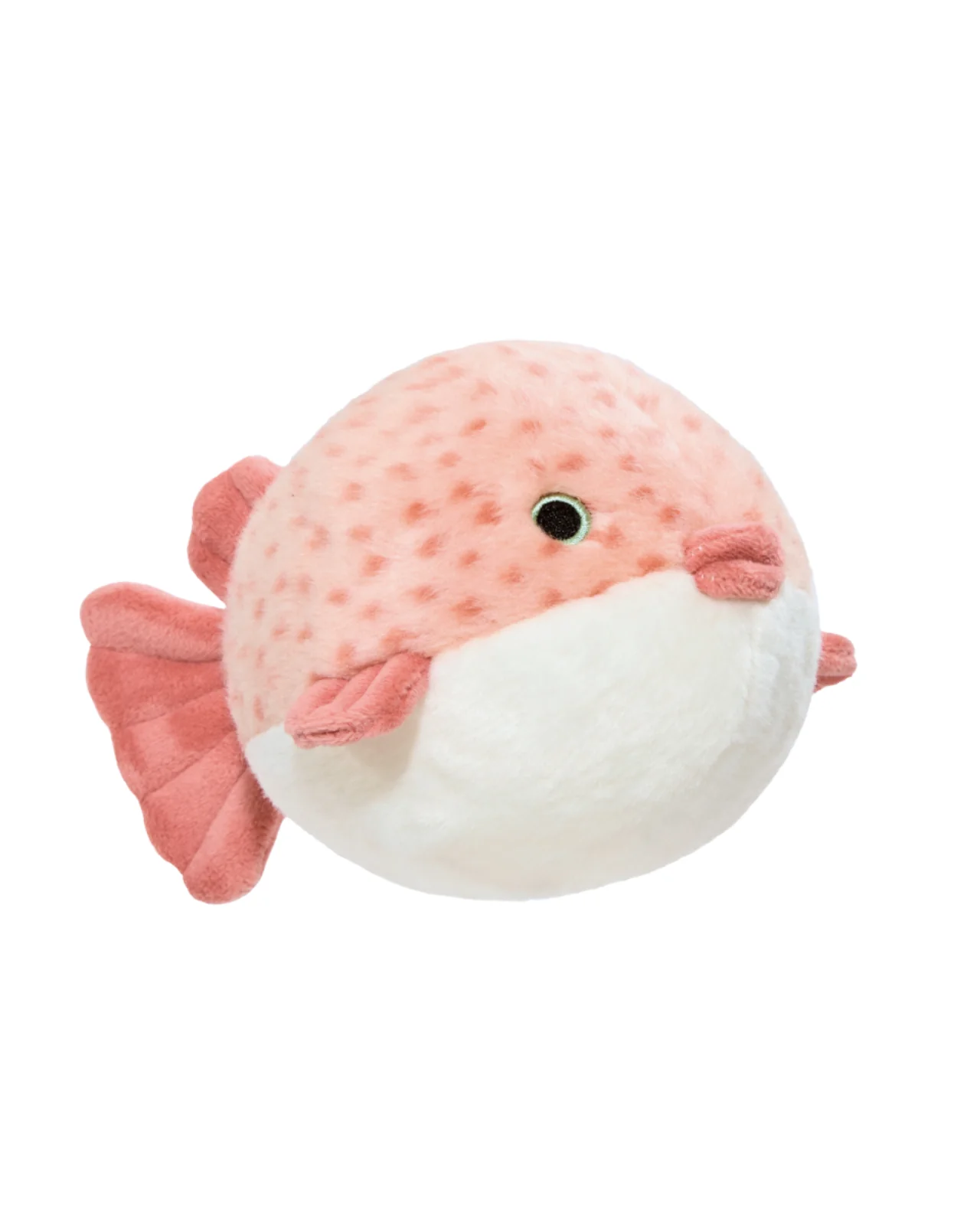 Dottie Puffer Fish Squeaky Plush Dog Toy