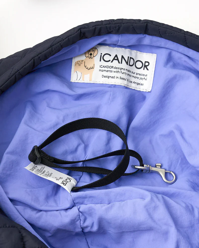 Dumpling Dog Sling Bag in Midnight Navy - Image 10