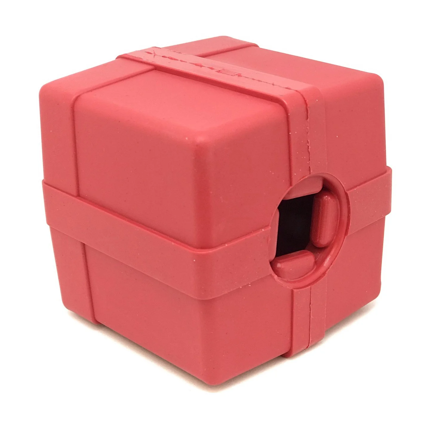 Durable Rubber Gift Box Chew Toy & Dog Treat Dispenser (Made in the USA) - Image 4