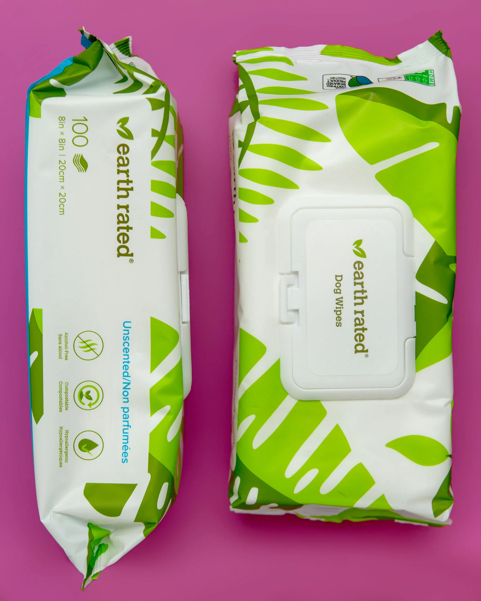 100 Count Dog Grooming Wipes in Unscented - Image 2