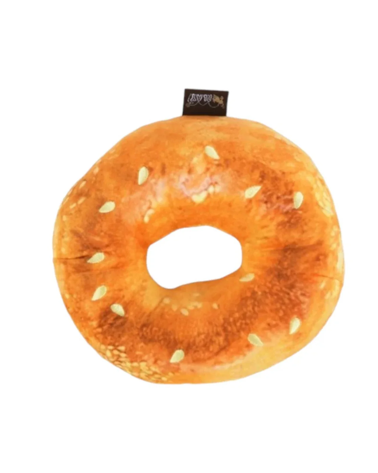 Bagel Squeak + Crinkle Dog Toy - Image 3