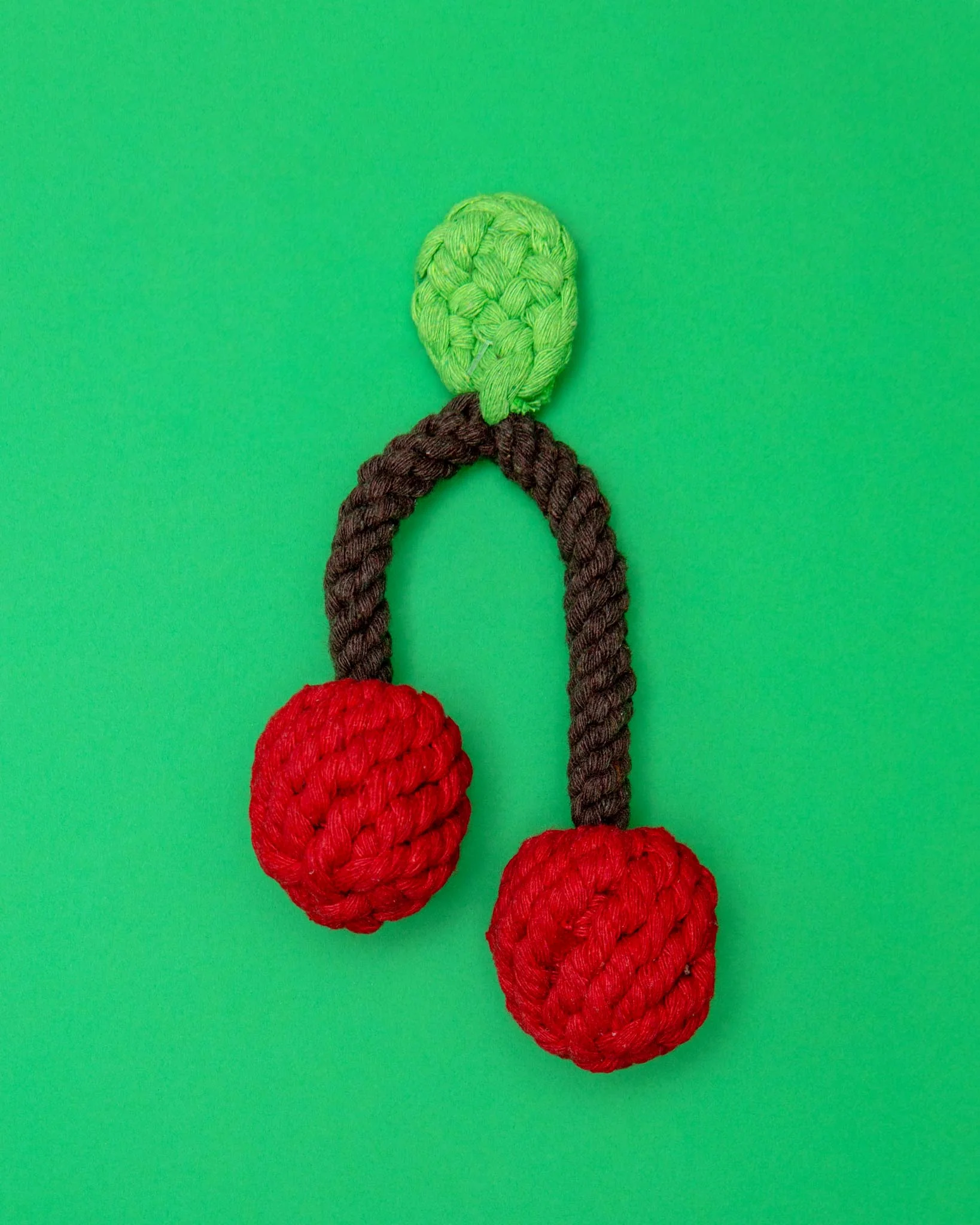Eco-Friendly Cherries Rope Dog Toy