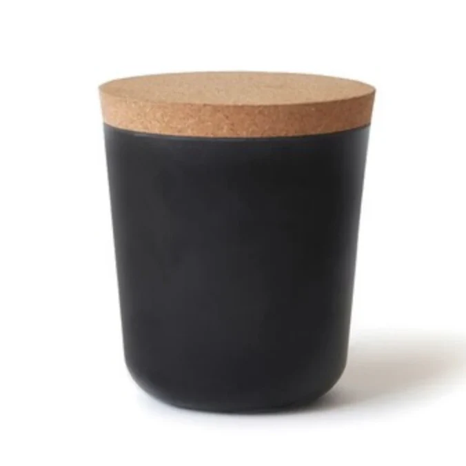 Biobu Claro Storage Jar in Black
