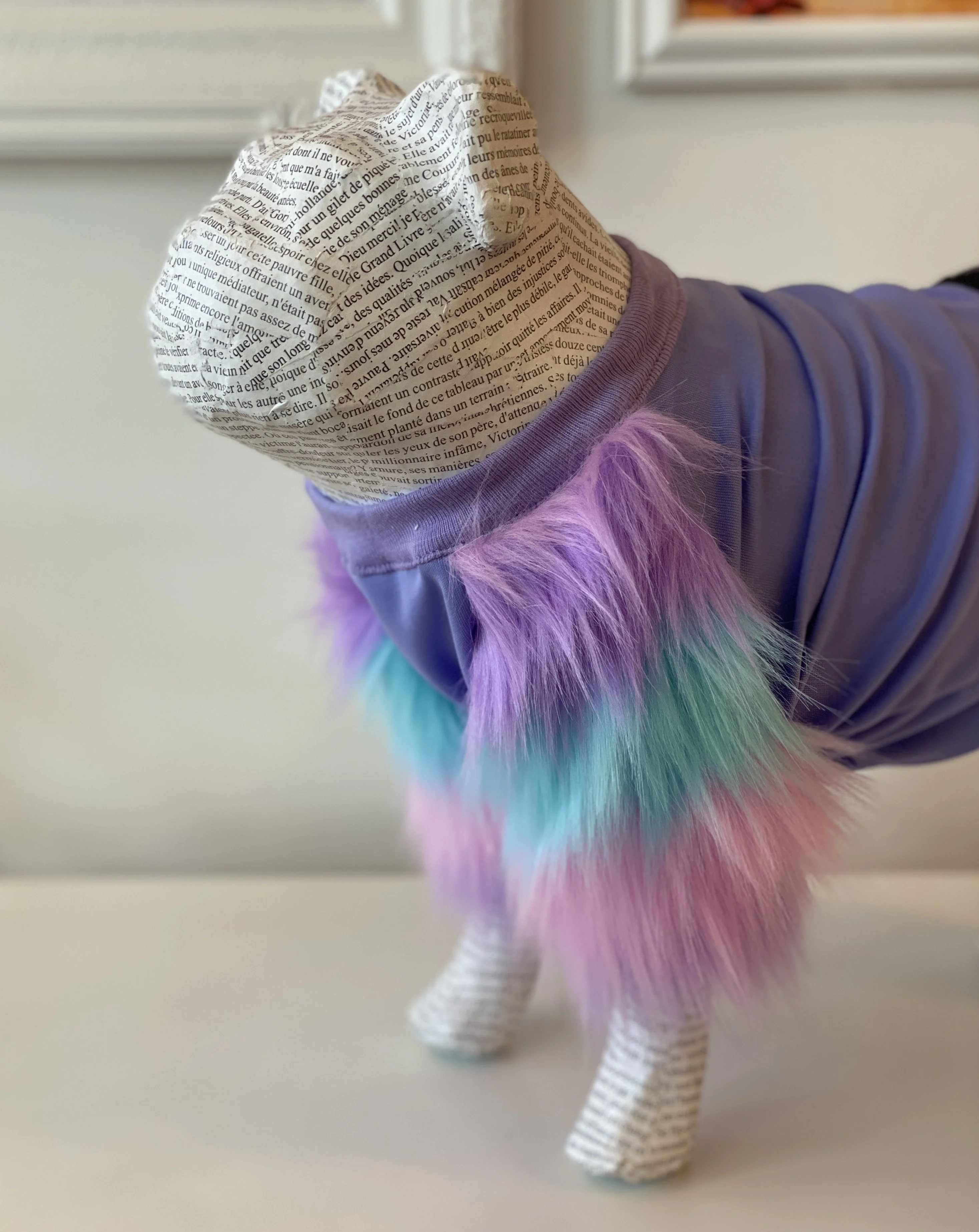 Bubblegum Faux-Fur Pullover Top << CLEARANCE >> - Image 6