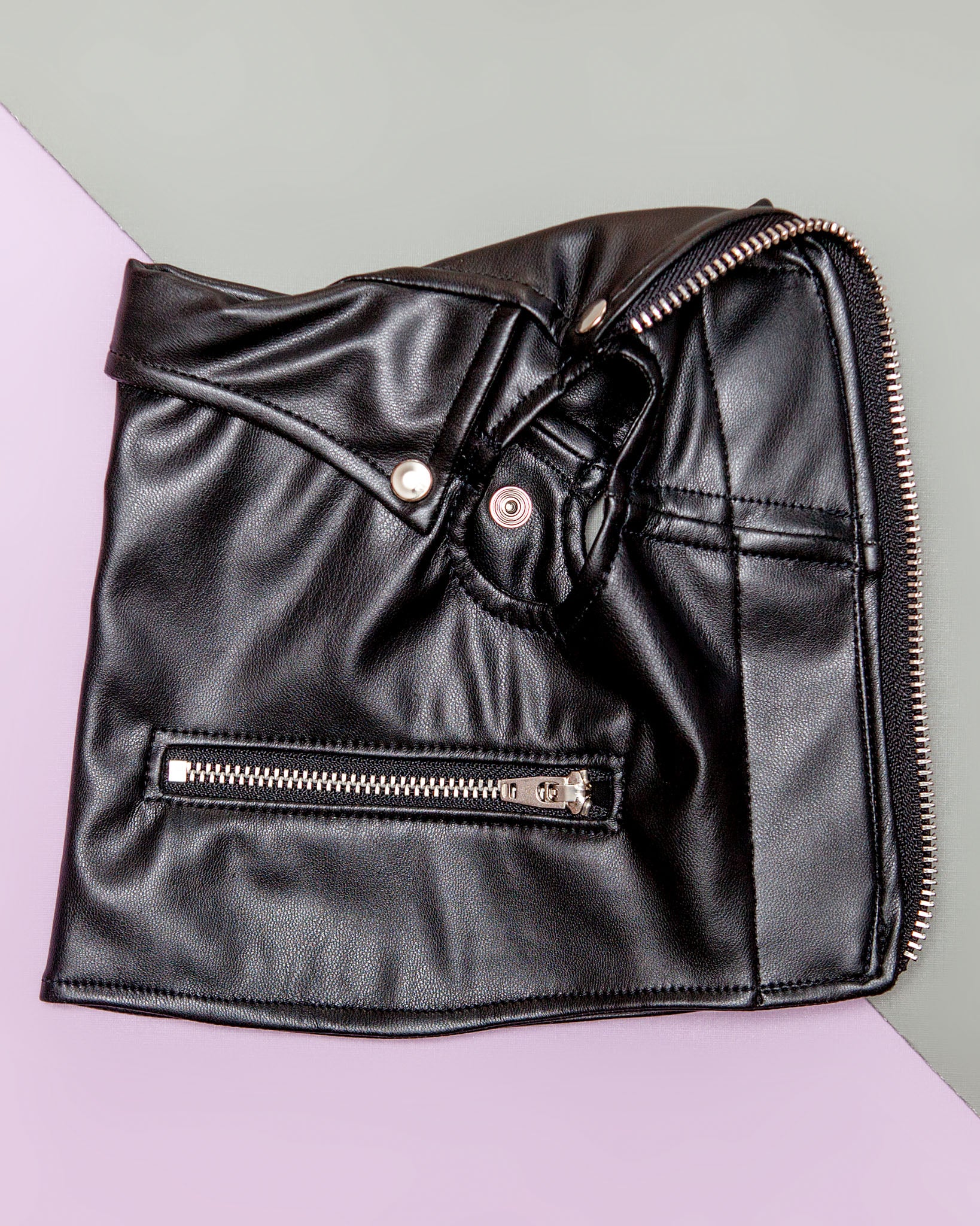 Vegan Leather Moto Vest for Dogs - Image 3