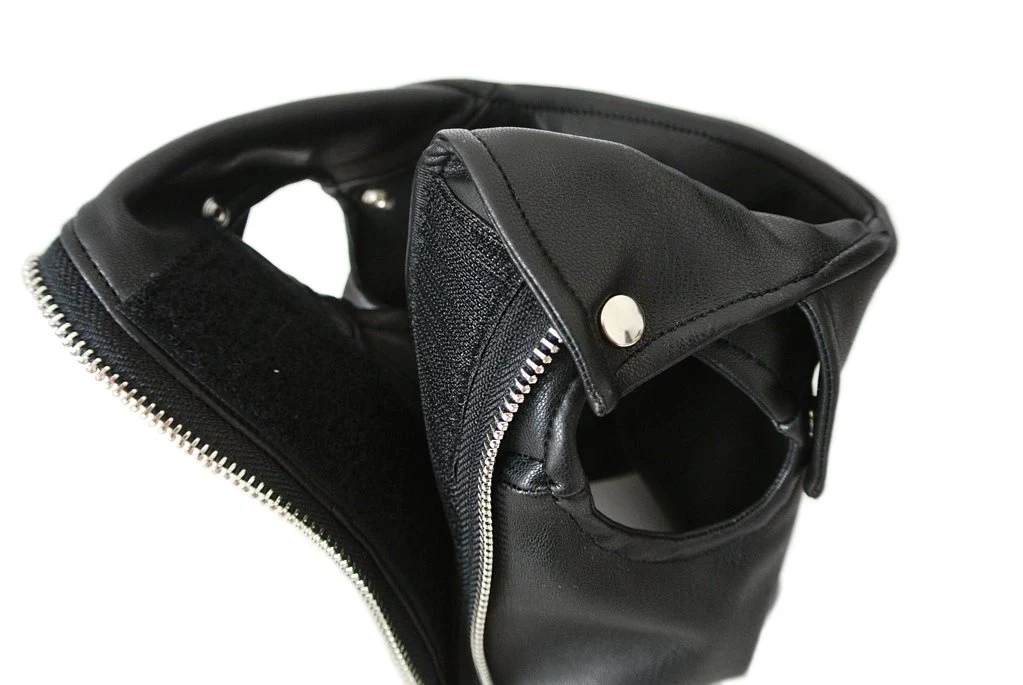 Vegan Leather Moto Vest for Dogs - Image 9